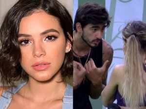 Após escândalos no BBB20, a famosa atriz da Globo, Bruna Marquezine quebrou silêncio e detonou Guilherme por não ter levado Gabi para VIP (Foto: Reprodução/Montagem TV Foco)