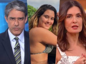 A filha de William Bonner e Fátima Bernardes, Biatriz Bonemer deixou os seus fãs chocados com atitude (Foto: Reprodução/Montagem TV Foco)