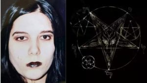 Beth Eckert, ex-bruxa que fez revelações de Satanás na música evangélica (Foto: Reprodução/Montagem TV Foco)