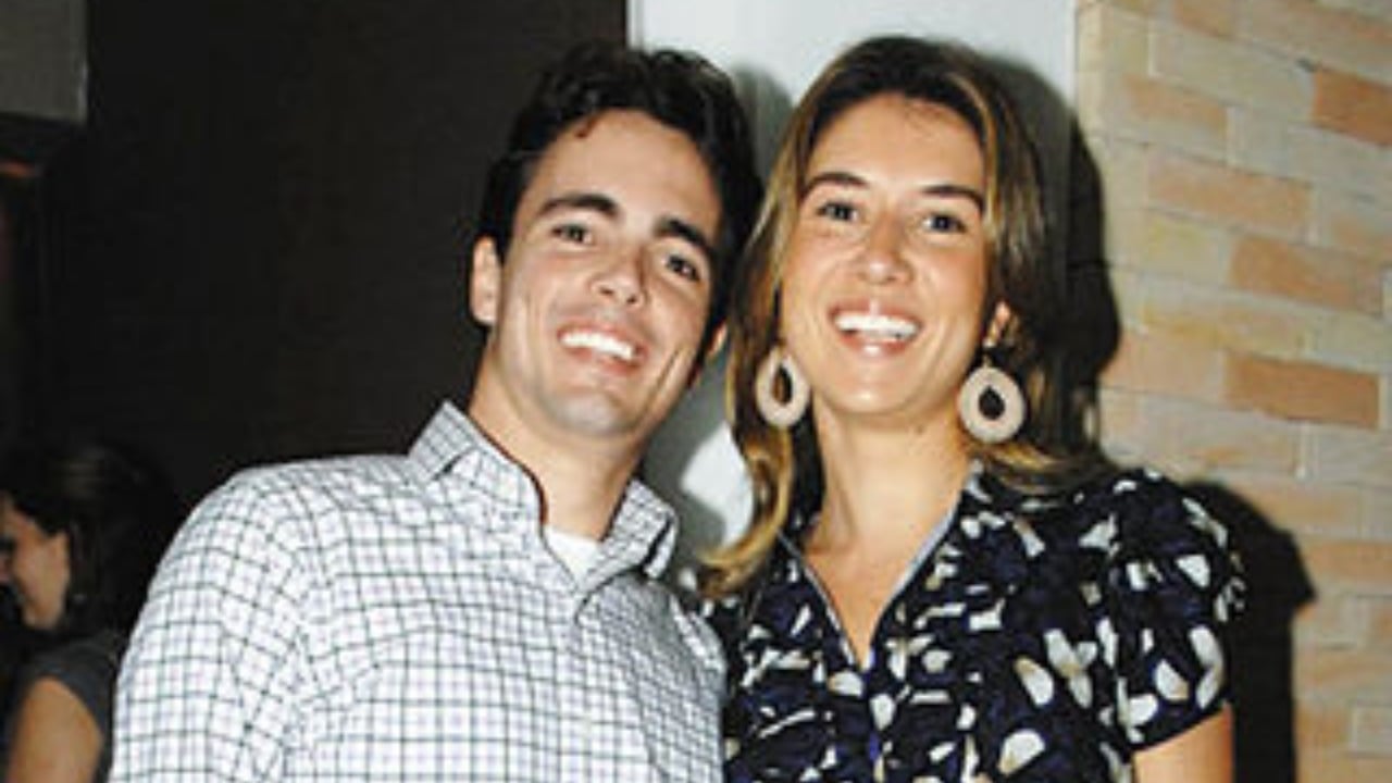 Leonardo Cid Ferreira e Rebeca Abravanel (Foto: Reprodução/Caras)