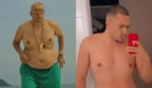 MC Bin Laden, antes e depois (Foto: Montagem/TV Foco)