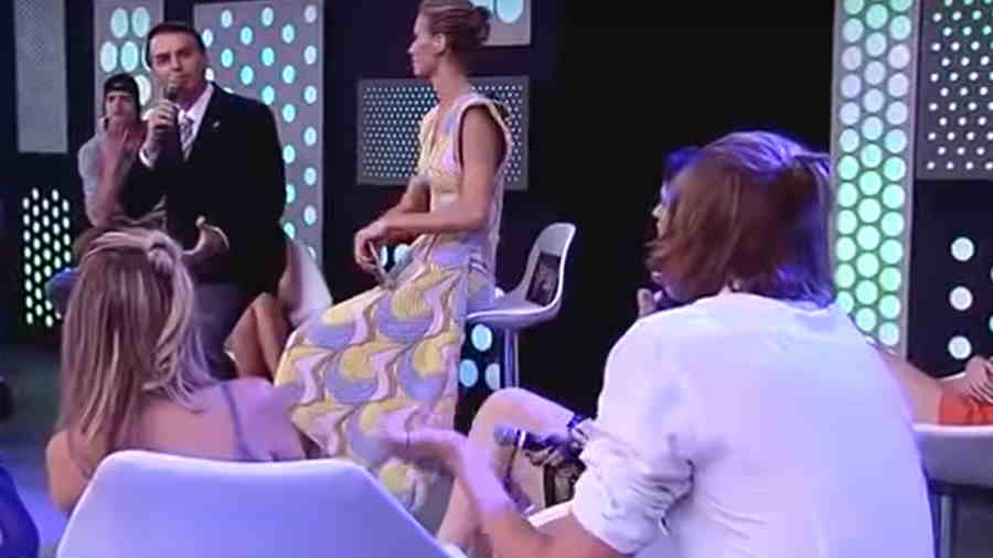 Daniel, participante do BBB, já discutiu com Bolsonaro em programa - Foto: Reprodução