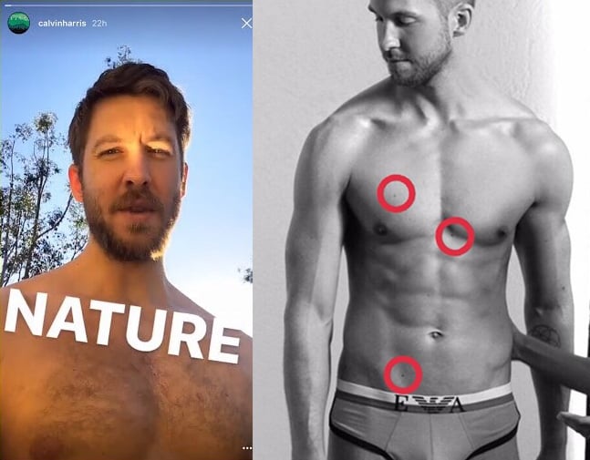 Sinais que confirmam o nude do DJ (FOTo: Reprodução)