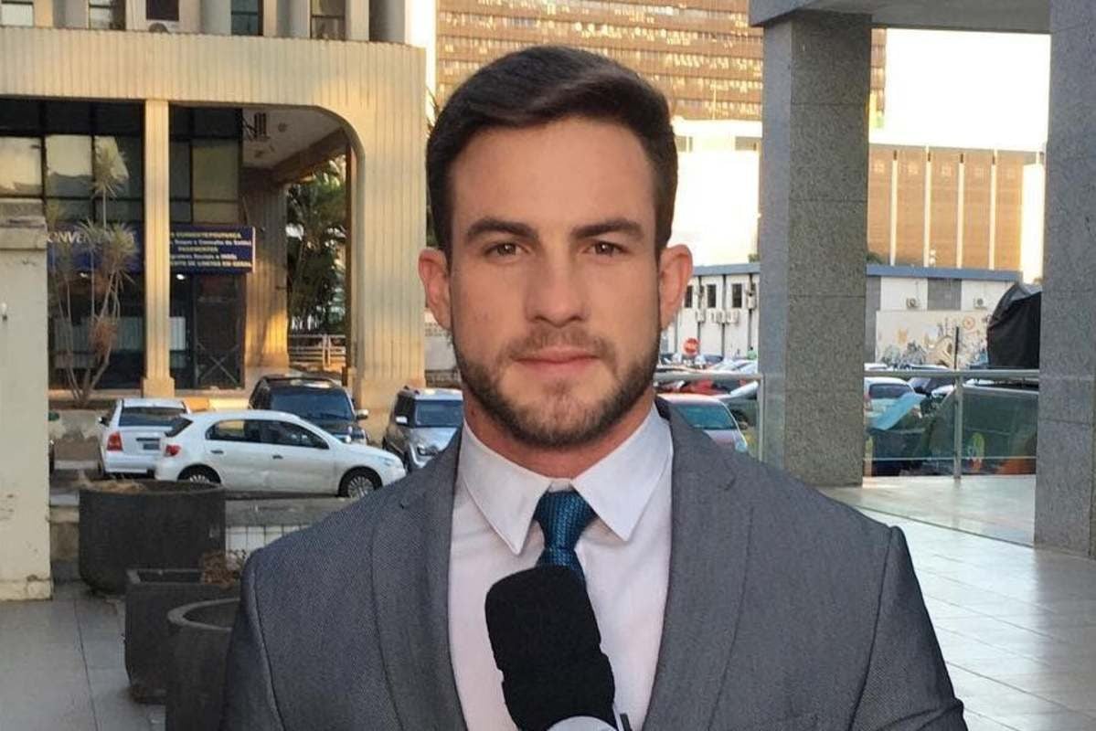 O repórter Daniel Adjuto (Foto: reprodução/Instagram)