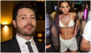 O apresentador Danilo Gentili em pé de guerra com Bruna Marquezine - Foto: Reprodução