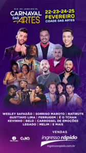Artistas preparam repertório animado para o Carnaval das Artes no Rio de Janeiro!