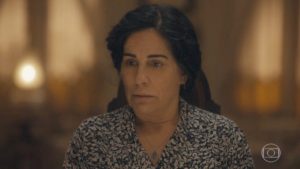 Gloria Pires interpreta Lola em Éramos Seis; final da protagonista é mantido em segredo na Globo (Foto: Reprodução/Globo)