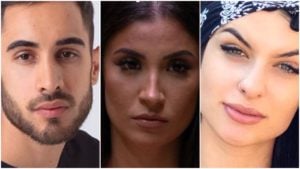Bianca Andrade recebeu mensagem da ex-namorada, Bárbara Labres, e foi ignorada pelo atual, Diogo Melim (Foto: Reprodução/ Montagem)