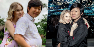 Sammy, esposa de Pyong, apagou fotos com o rapaz e separação vem sendo apontada (Foto montagem: TV Foco)