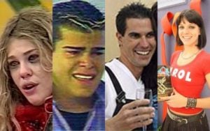 Os vencedores do reality show Casa dos Artistas (Foto: reprodução)