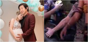 O participante do BBB 20, Pyong e sua esposa, Sammy Lee (Reprodução)