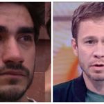 Após Guilherme denunciar erro no programa, Tiago Leifert manda ele calar ao vivo (Foto: Reprodução)