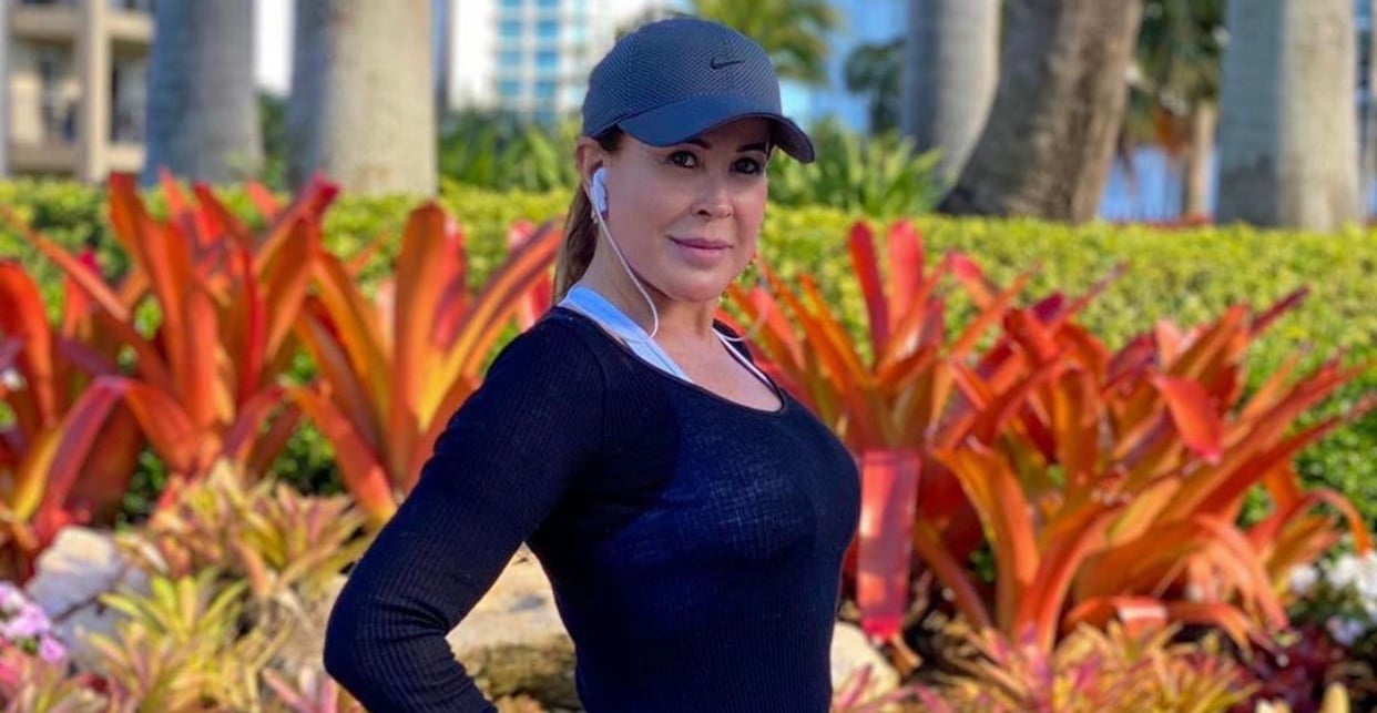 Zilu surge com roupa de malhação nos Estados Unidos (foto: reprodução)