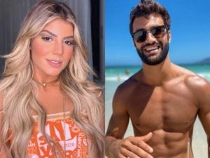 A ex-BBB e ex-participante do reality show da Record, A Fazenda, Hariany Almeida fez a fila andar após polêmicas com Lucas Viana (Foto: Reprodução/Montagem TV Foco)