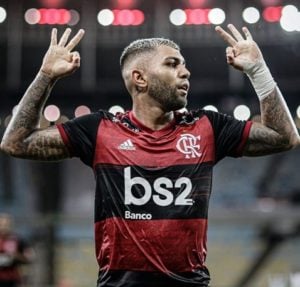 O craque, Gabigol, tem acompanhado o BBB 20 e já declarou toda sua torcida para Babu Santana (Foto: Reprodução / Instagram)