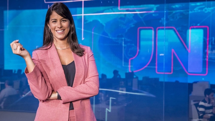 Apresentadora Jessica Senra já comandou o Jornal Nacional. (Foto: Divulgação)