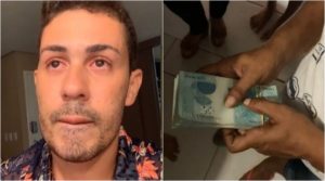 Carlinhos Maia é criticado por registrar suas doações. (Foto: Montagem/Reprodução)