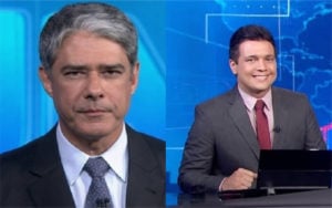 Apresentador do Jornal Nacional testou positivo para novo Coronavírus (Foto: Divulgação / TV Foco)