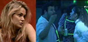 Marcela critica Gizelly por briga em festa no BBB20 (Foto: Reprodução/GloboPlay)