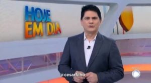 César Filho, apresentador do Hoje em Dia, fracassou em audiência na Record - Foto: Reprodução