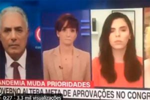 Jornalista da CNN Brasil dorme ao lado de William Waack e demais colegas (Foto: Reprodução)