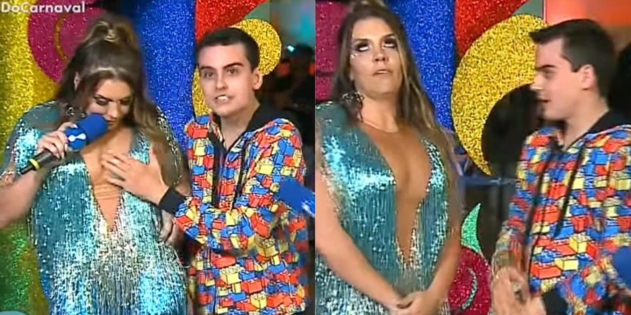 Simony e Dudu Camargo (Foto: Reprodução)