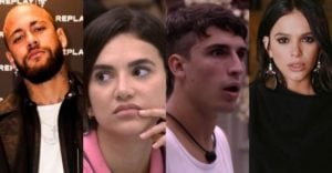 Bruna Marquezine e Neymar foram envolvidos na guerra de Prior e Manu no BBB20 (Foto: Reprodução)