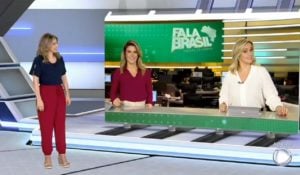 Gafe de jornalista da Record chamou a atenção - Foto: Reprodução