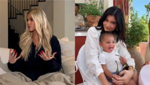 Khloé Kardashian afirma que Kylie Jenner optou por não amamentar a filha, Stormi (Foto: Reprodução)