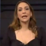 Maria Beltrão pega o público de surpresa com tosse (Foto: Reprodução)