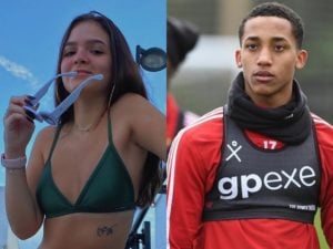 Mel Maia e o jogador de futebol João Pedro não formam mais um casal (Foto: Reprodução)
