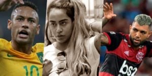 Neymar e Gabigol estão em guerra e agora ficarão cara a cara (Foto montagem: TV Foco)