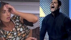 Nicole Bahls fez altar revelações sobre sua relação com Marcelo Bimbi (Foto: Reprodução/Record/Montagem TV Foco)