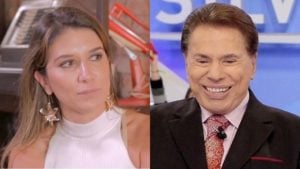 Rebeca Abravanel e Silvio Santos (Foto: Reprodução/YouTube/SBT/Montagem TV Foco)