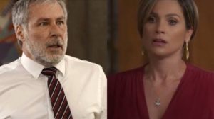 Hugo (Leopoldo Pacheco) armou contra Helena (Flávia Alessandra) em Salve-se Quem Puder (Foto: Reprodução/Globo/Montagem TV Foco)