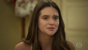 Luna (Juliana Paiva) em Salve-se Quem Puder (Foto: Reprodução/Globo)