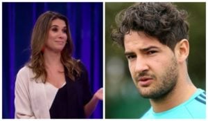 Alexandre Pato e Rebeca Abravanel se casaram em junho do ano passado, em uma cerimônia bem discreta (Foto: Reprodução)