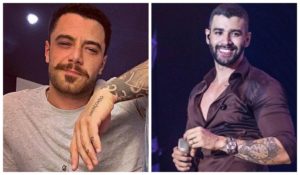Gusttavo Lima e Felipe Titto (Foto: Reprodução)