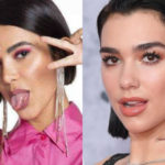A atriz e cantora Manu Gavassi do BBB20 e a cantora britânica Dua Lipa (Foto: Divulgação)
