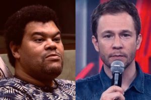 Babu Santana foi defendido por Tiago Leifert, o apresentador do BBB 20 (Foto: Reprodução)