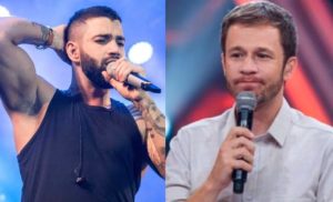 O cantor Gusttavo Lima quer acabar com a audiência da final do BBB 20, da Globo, sua rival (Foto: Reprodução)