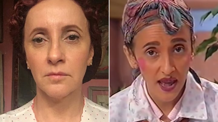 Filó Gorete Milagres já foi uma das principais estrelas do SBT. (Foto: Reprodução)