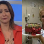Maria Beltrão chorou ao falar sobre morte de enfermeira (Foto: Divulgação / TV Foco)