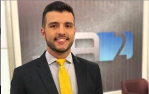 Matheus Ribeiro, primeiro âncora gay do Jornal Nacional (Foto: Reprodução)