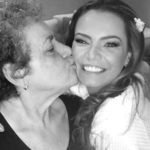 Milena Toscano ao lado da sua mãe, Maria Goretti (Foto: Reprodução)