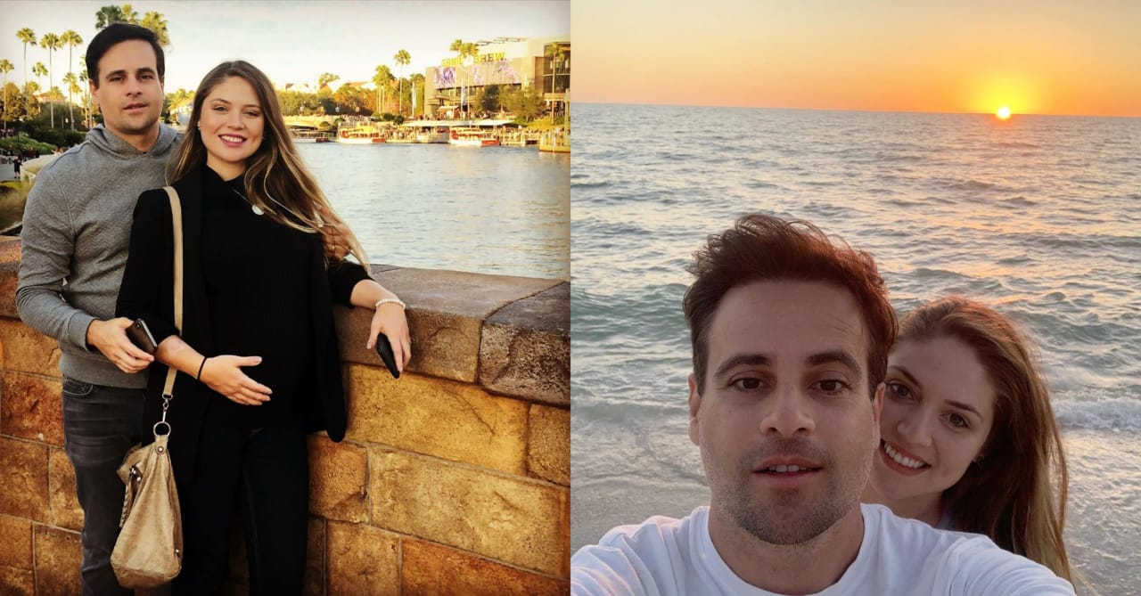 Nasce filha de Rodrigo Scarpa, o Repórter Vesgo (Foto: Reprodução/Instagram)