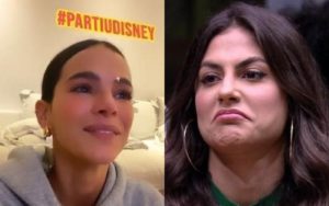BBB20: Bruna Marquezine se desculpa com Mari (Foto: reprodução/Globoplay)