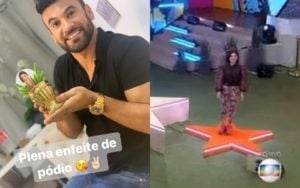 BBB20: Hadson diz que profetizou Manu como enfeite de pódio (Foto: reprodução/Globoplay)