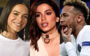 Bruna Marquezine, Anitta, Neymar - Foto: Montagem