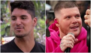 Gabriel Medina levou bronca de Ferrugem ao vivo - Foto: Montagem